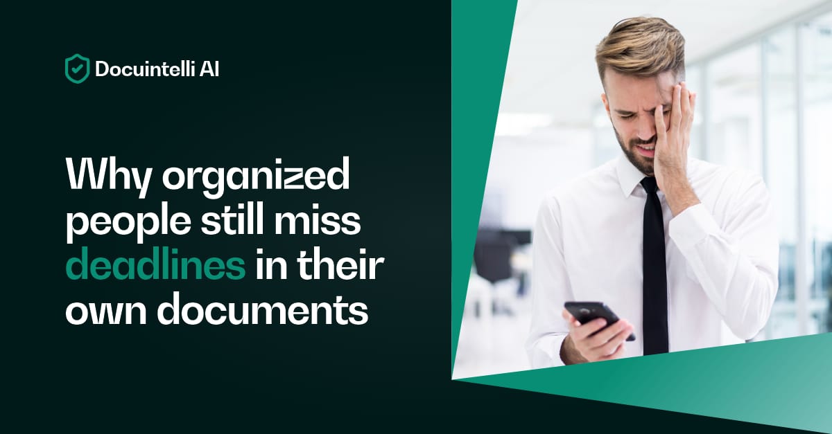 Why Organized People Still Miss Deadlines in Their Own Documents
